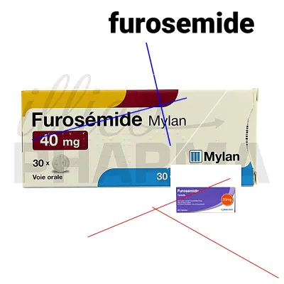 Furosemide vente